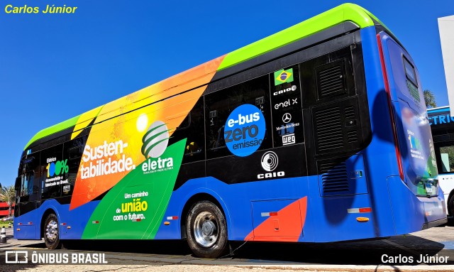 Caio Induscar CAIO E-MILLENNIUM MERCEDES-BENZ O-500U ELETRA na cidade de Brasília, Distrito Federal, Brasil, por Carlos Júnior. Número da foto: #11345971.