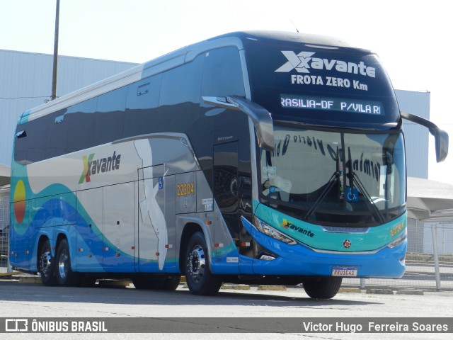 Viação Xavante 22204 na cidade de Goiânia, Goiás, Brasil, por Victor Hugo  Ferreira Soares. ID da foto: 11346352.