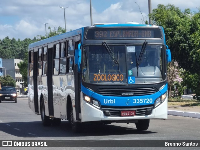 Urbi Mobilidade Urbana 335720 na cidade de Samambaia, Distrito Federal, Brasil, por Brenno Santos. ID da foto: 11347891.