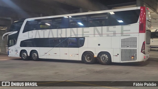 Auto Viação Catarinense 3505 na cidade de Curitiba, Paraná, Brasil, por Fábio Paixão. Número da foto: #11347331.