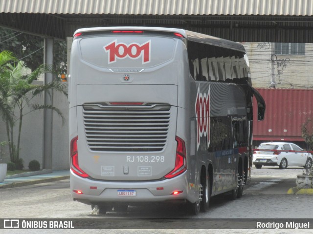 Auto Viação 1001 RJ 108.298 na cidade de Rio de Janeiro, Rio de Janeiro, Brasil, por Rodrigo Miguel. Número da foto: #11346007.