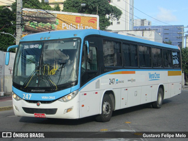 Expresso Vera Cruz 247 na cidade de Recife, Pernambuco, Brasil, por Gustavo Felipe Melo. ID da foto: 11347574.