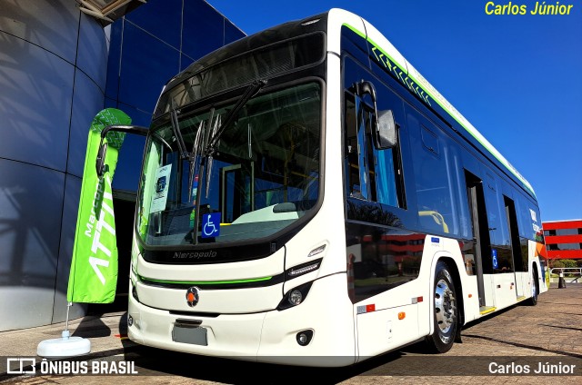 Marcopolo attivi padron low entry na cidade de Brasília, Distrito Federal, Brasil, por Carlos Júnior. ID da foto: 11345942.