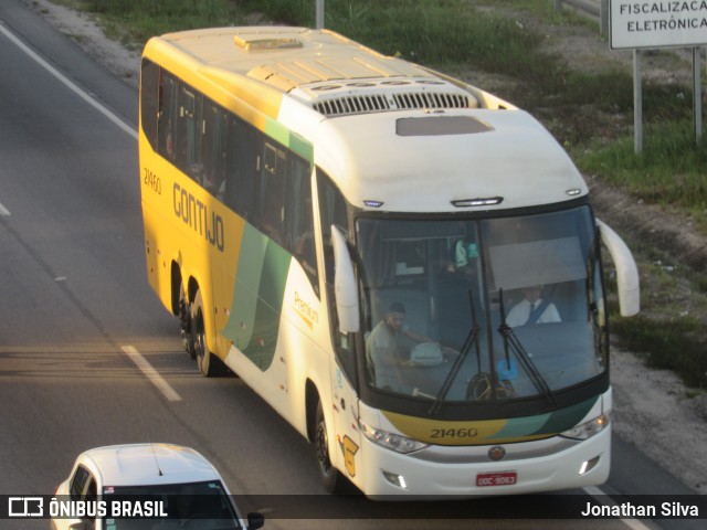 Empresa Gontijo de Transportes 21460 na cidade de Jaboatão dos Guararapes, Pernambuco, Brasil, por Jonathan Silva. ID da foto: 11345917.