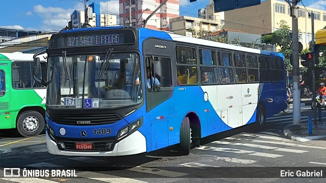 VB Transportes e Turismo 1409 na cidade de Campinas, São Paulo, Brasil, por Eric Gabriel. ID da foto: 11345525.