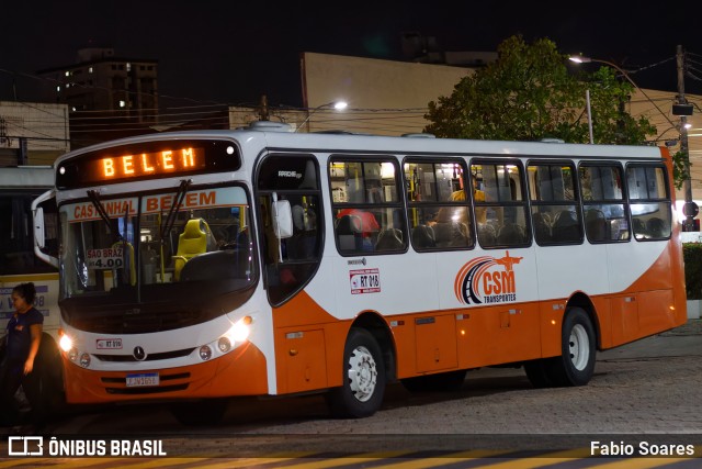 CSM Transporte e Turismo RT 018 na cidade de Belém, Pará, Brasil, por Fabio Soares. ID da foto: 11346367.