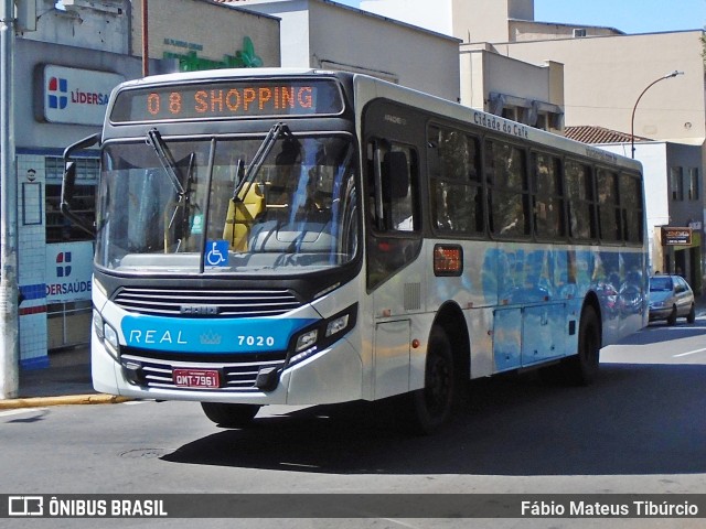 Viação Real - Varginha 7020 na cidade de Varginha, Minas Gerais, Brasil, por Fábio Mateus Tibúrcio. Número da foto: #11350668.