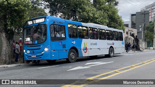 Expresso Santa Paula 16265 na cidade de Vitória, Espírito Santo, Brasil, por Marcos Demetrio. Número da foto: #11350473.