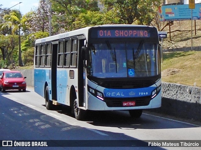 Viação Real - Varginha 7040 na cidade de Varginha, Minas Gerais, Brasil, por Fábio Mateus Tibúrcio. Número da foto: #11350659.