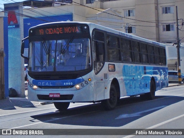 Viação Real - Varginha 6960 na cidade de Varginha, Minas Gerais, Brasil, por Fábio Mateus Tibúrcio. Número da foto: #11350663.