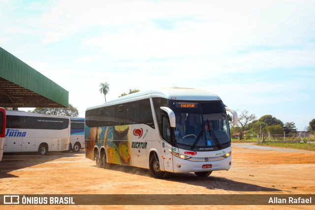 Eucatur - Empresa União Cascavel de Transportes e Turismo 4742 na cidade de Cáceres, Mato Grosso, Brasil, por Allan Rafael. ID da foto: 11350051.