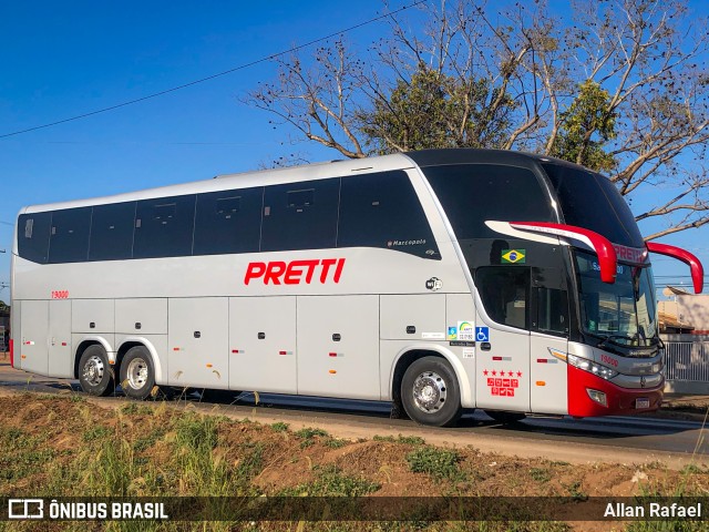 Viação Pretti 19000 na cidade de Cáceres, Mato Grosso, Brasil, por Allan Rafael. ID da foto: 11350048.