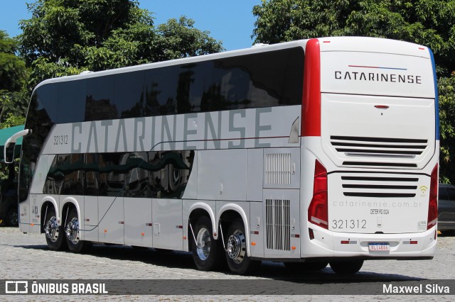 Auto Viação Catarinense 321312 na cidade de Queluz, São Paulo, Brasil, por Maxwel Silva. Número da foto: #11348845.
