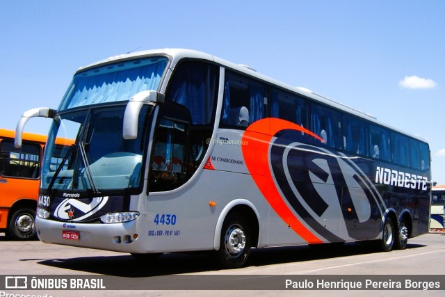 Expresso Nordeste 4430 na cidade de Ponta Grossa, Paraná, Brasil, por Paulo Henrique Pereira Borges. ID da foto: 11350286.