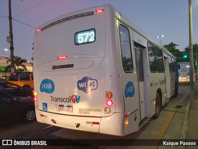 Serramar Transporte Coletivo 14269 na cidade de Vitória, Espírito Santo, Brasil, por Kaique Passos. Número da foto: #11348387.