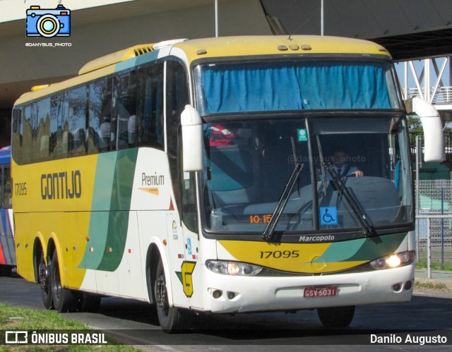 Empresa Gontijo de Transportes 17095 na cidade de Campinas, São Paulo, Brasil, por Danilo Augusto. ID da foto: 11350414.