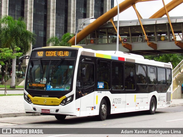 Transurb A72133 na cidade de Rio de Janeiro, Rio de Janeiro, Brasil, por Adam Xavier Rodrigues Lima. ID da foto: 11351810.