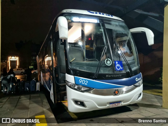 Citral Transporte e Turismo 902 na cidade de Gramado, Rio Grande do Sul, Brasil, por Brenno Santos. Número da foto: #11353584.
