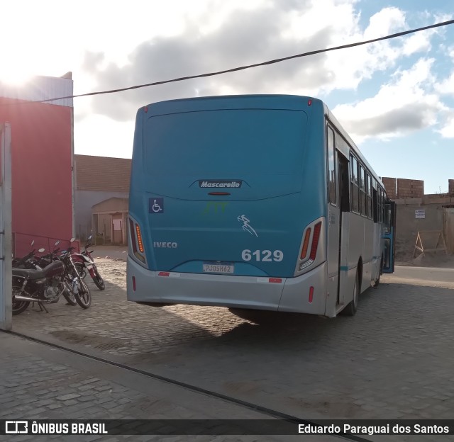 ATT - Atlântico Transportes e Turismo 6129 na cidade de Vitória da Conquista, Bahia, Brasil, por Eduardo Paraguai dos Santos. Número da foto: #11351275.