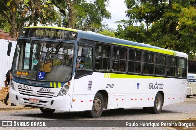 Expresso Glória 2118 na cidade de Valença, Rio de Janeiro, Brasil, por Paulo Henrique Pereira Borges. Número da foto: #11352747.