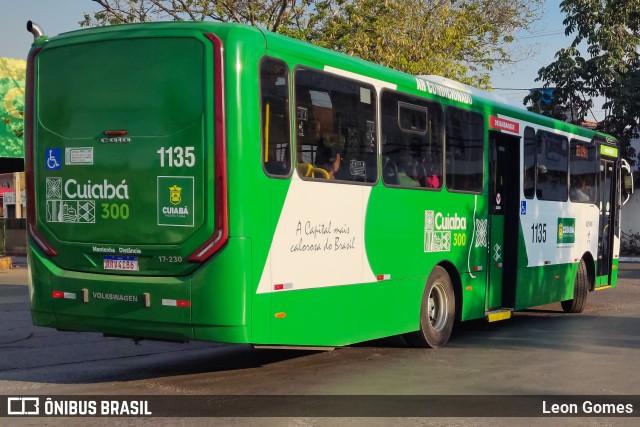 Viação Paraense Cuiabá Transportes 1135 na cidade de Cuiabá, Mato Grosso, Brasil, por Leon Gomes. Número da foto: #11352005.