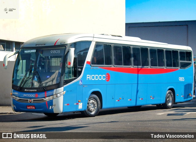 Viação Riodoce 91805 na cidade de Rio de Janeiro, Rio de Janeiro, Brasil, por Tadeu Vasconcelos. ID da foto: 11351150.