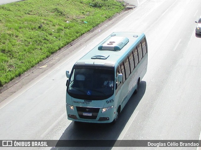 Transponteio Transportes e Serviços 945 na cidade de Belo Horizonte, Minas Gerais, Brasil, por Douglas Célio Brandao. ID da foto: 11352523.