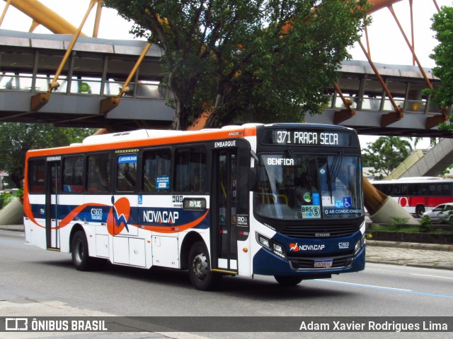 Viação Novacap C51603 na cidade de Rio de Janeiro, Rio de Janeiro, Brasil, por Adam Xavier Rodrigues Lima. ID da foto: 11351832.