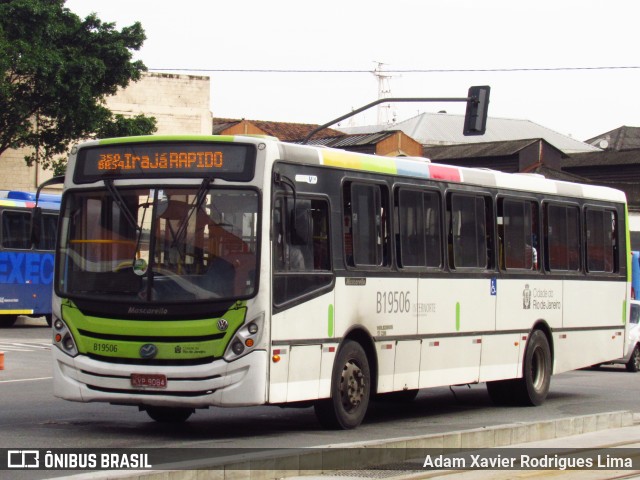 Transportes América B19506 na cidade de Rio de Janeiro, Rio de Janeiro, Brasil, por Adam Xavier Rodrigues Lima. Número da foto: #11351755.
