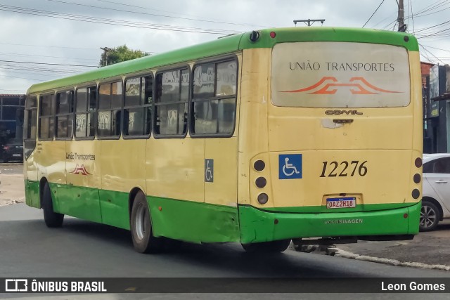 União Transportes 12276 na cidade de Várzea Grande, Mato Grosso, Brasil, por Leon Gomes. ID da foto: 11352876.