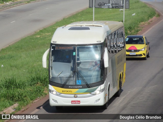 Empresa Gontijo de Transportes 18905 na cidade de Belo Horizonte, Minas Gerais, Brasil, por Douglas Célio Brandao. ID da foto: 11352685.