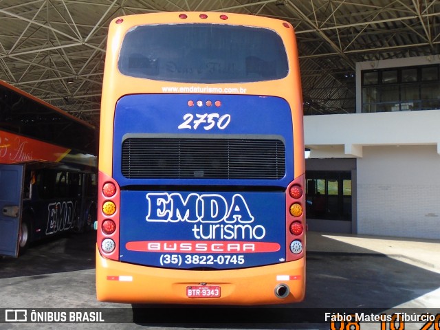 EMDA Tur 2750 na cidade de Varginha, Minas Gerais, Brasil, por Fábio Mateus Tibúrcio. Número da foto: #11352786.