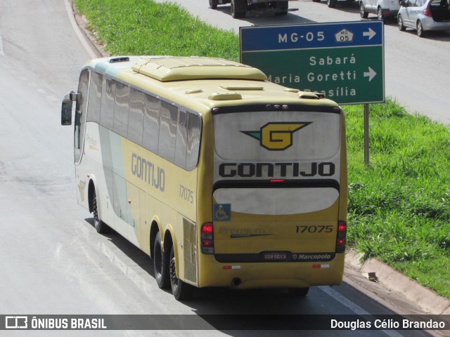Empresa Gontijo de Transportes 17075 na cidade de Belo Horizonte, Minas Gerais, Brasil, por Douglas Célio Brandao. Número da foto: #11352674.