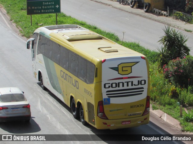 Empresa Gontijo de Transportes 18905 na cidade de Belo Horizonte, Minas Gerais, Brasil, por Douglas Célio Brandao. Número da foto: #11352849.