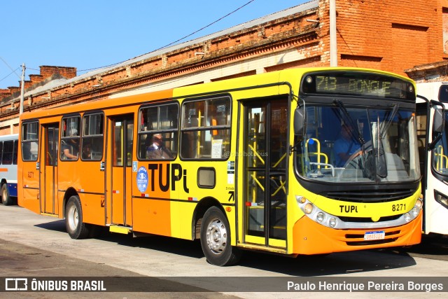 TUPi Transportes Urbanos Piracicaba 8271 na cidade de Piracicaba, São Paulo, Brasil, por Paulo Henrique Pereira Borges. Número da foto: #11352606.