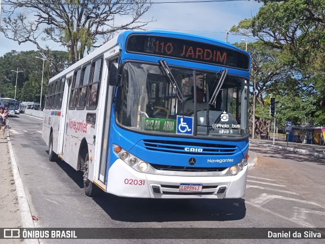 Consórcio Navegantes - 02 > Viação São Jorge > Transurb Transporte Urbano 02031 na cidade de João Pessoa, Paraíba, Brasil, por Daniel da Silva. Número da foto: #11351983.