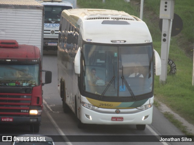 Empresa Gontijo de Transportes 21460 na cidade de Recife, Pernambuco, Brasil, por Jonathan Silva. Número da foto: #11351403.