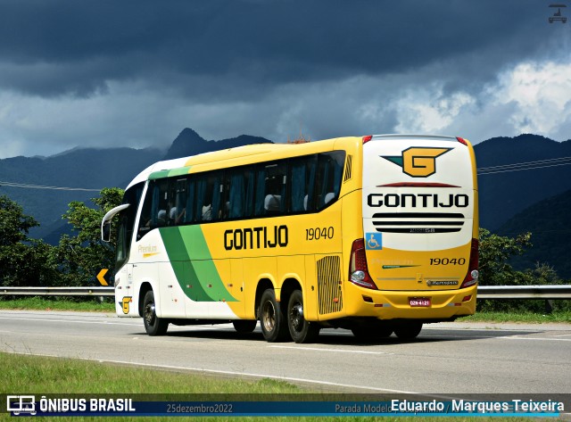 Empresa Gontijo de Transportes 19040 na cidade de Guapimirim, Rio de Janeiro, Brasil, por Eduardo  Marques Teixeira. Número da foto: #11352812.