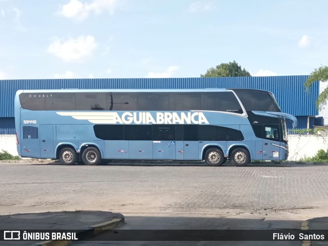 Viação Águia Branca 50440 na cidade de Cruz das Almas, Bahia, Brasil, por Flávio  Santos. ID da foto: 11351262.