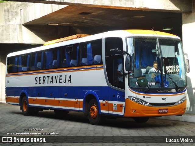 Viação Sertaneja 700 na cidade de Belo Horizonte, Minas Gerais, Brasil, por Lucas Vieira. ID da foto: 11354044.