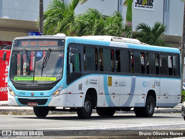 Auto Viação Dragão do Mar 42509 na cidade de Fortaleza, Ceará, Brasil, por Bruno Oliveira Nunes. Número da foto: #11354986.