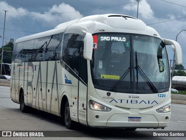 Viação Atibaia São Paulo 1220 na cidade de São Paulo, São Paulo, Brasil, por Brenno Santos. Número da foto: #11355481.