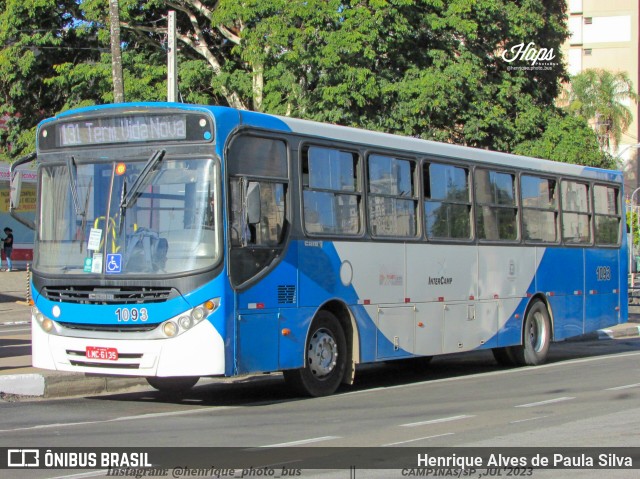 VB Transportes e Turismo 1093 na cidade de Campinas, São Paulo, Brasil, por Henrique Alves de Paula Silva. Número da foto: #11356114.