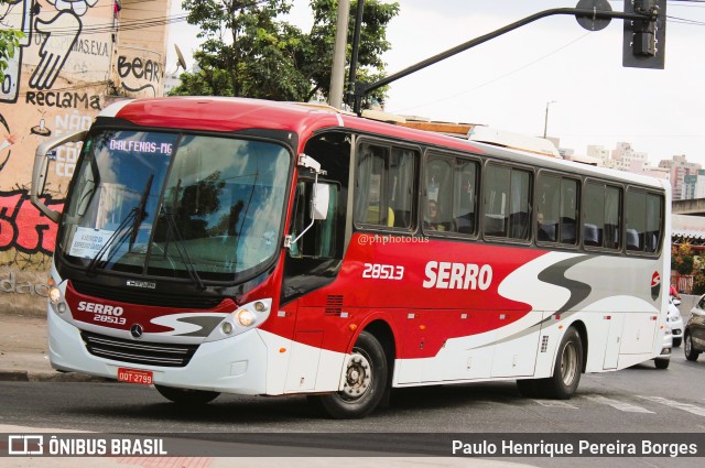 Viação Serro 28513 na cidade de Belo Horizonte, Minas Gerais, Brasil, por Paulo Henrique Pereira Borges. Número da foto: #11355304.