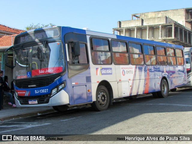 São João Votorantim - Sorotur Turismo SJ-13027 na cidade de Sorocaba, São Paulo, Brasil, por Henrique Alves de Paula Silva. Número da foto: #11355041.