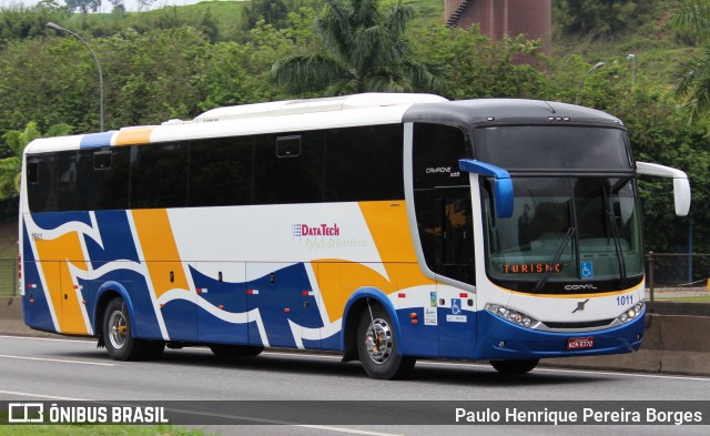 DataTech Turismo 1011 na cidade de Piraí, Rio de Janeiro, Brasil, por Paulo Henrique Pereira Borges. ID da foto: 11355402.