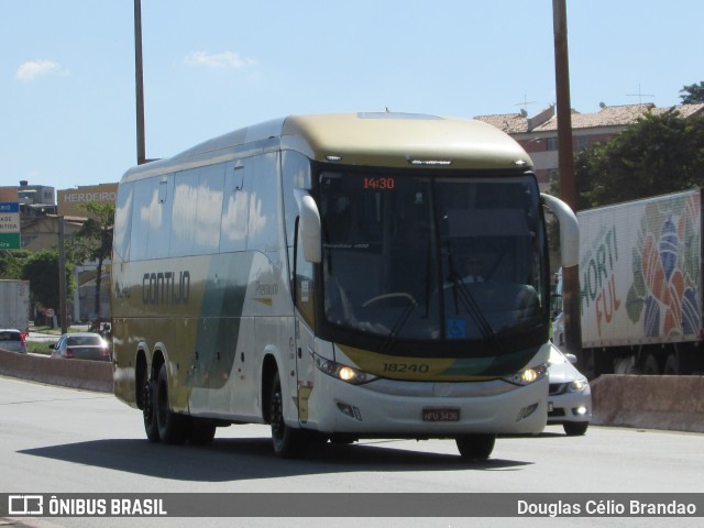 Empresa Gontijo de Transportes 18240 na cidade de Belo Horizonte, Minas Gerais, Brasil, por Douglas Célio Brandao. ID da foto: 11353840.