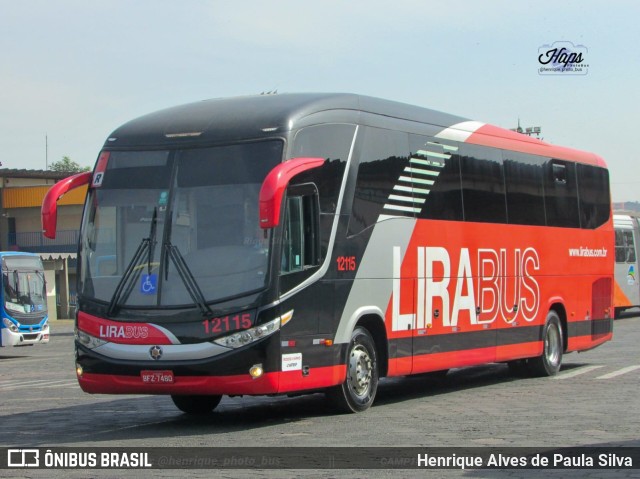 Lirabus 12115 na cidade de Campinas, São Paulo, Brasil, por Henrique Alves de Paula Silva. Número da foto: #11354575.