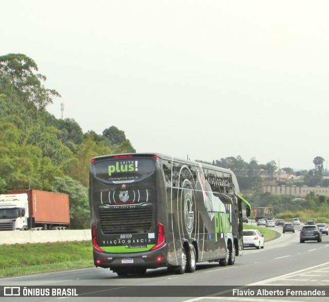 Viação Garcia 88109 na cidade de Araçariguama, São Paulo, Brasil, por Flavio Alberto Fernandes. ID da foto: 11353863.