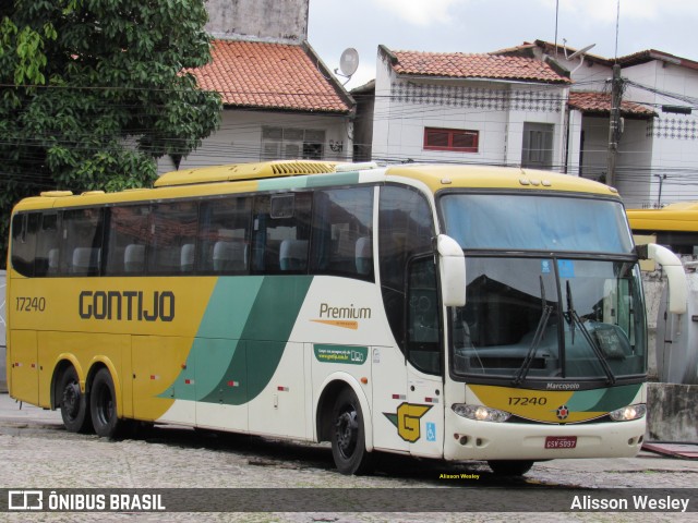 Empresa Gontijo de Transportes 17240 na cidade de Fortaleza, Ceará, Brasil, por Alisson Wesley. ID da foto: 11354651.